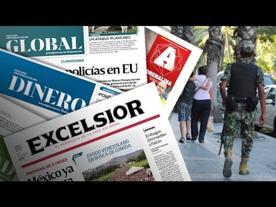 Ejército contra crimen organizado, Trump y Rusia en elecciones de EU