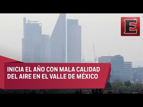 CDMX amanece con mala calidad del aire