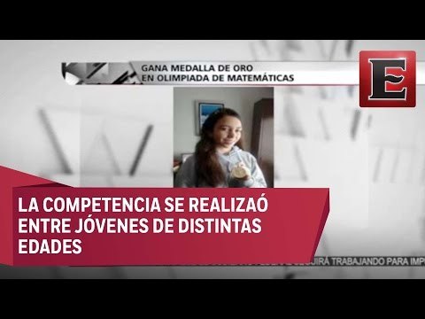 Mexicana gana medalla en Olimpiadas de Matemáticas