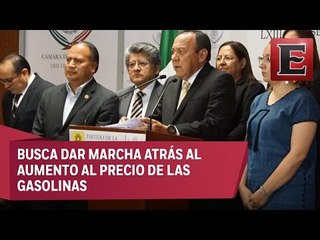 PRD pide comparencia de Meade y Coldwell por gasolinazo