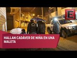 Hallan en maleta cadáver de una niña en Perú