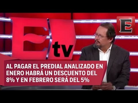El GCDMX ofrece distintos descuentos en los servicios públicos para el 2017