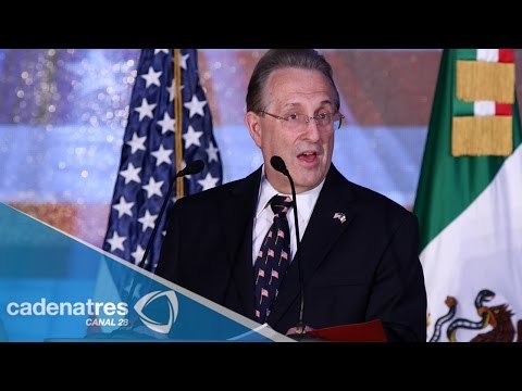 Anthony Wayne deja el cargo de embajador de EU en México
