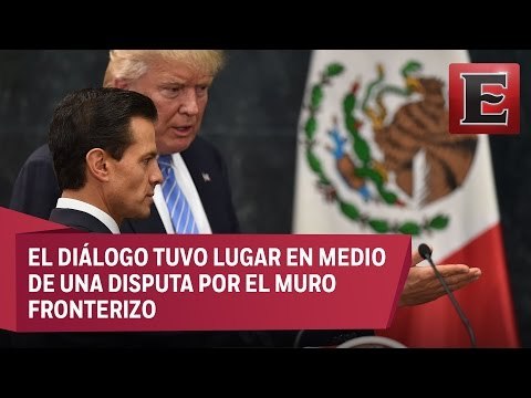 Trump y Peña Nieto conversaron vía telefónica