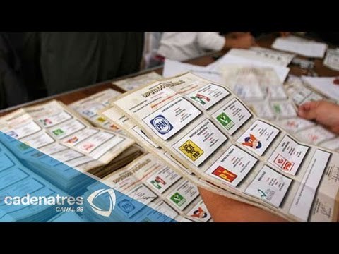 Concluye conteo electrónico de votos en 300 distritos electorales