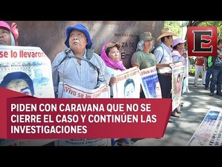 Padres de normalistas pasarán Navidad en Morelos