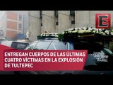 Entregan cuatro cuerpos más luego de la explosión en Tultepec