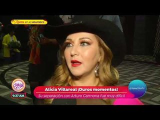 ¡Alicia Villarreal habla de las fotos de su hija! | Sale el Sol
