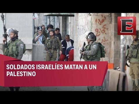 Soldados israelíes matan a un palestino en un campo de refugiados