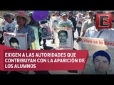 Padres de los normalistas acuden a la Basílica de Guadalupe