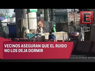 Quejas por obras en la Autopista Urbana Sur