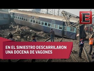 Decenas de heridos en la India al descarrilar un tren