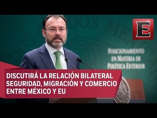 Videgaray viajará a EU para reunirse con equipo de Trump