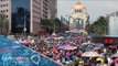 Integrantes de la CNTE provocan bloqueo y caos vial en la Ciudad de México
