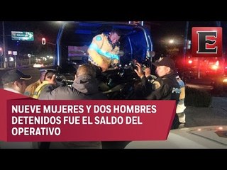 Detienen en Coyoacán a 11 personas por arrancones