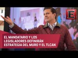 Peña Nieto sostendrá reunión con senadores por caso Trump