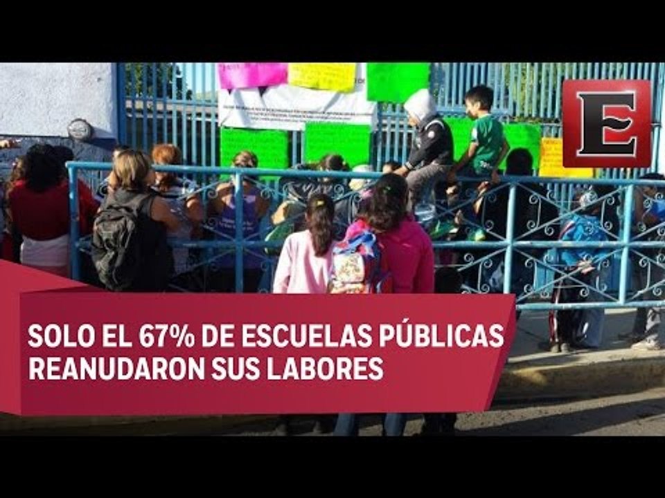Regreso parcial a clases en Oaxaca
