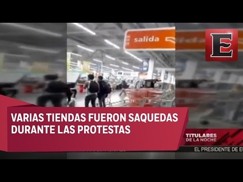 Saqueos y actos vandálicos en Nicolás Romero