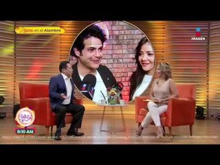 ¡Alfonso Dosal y Teresa Ruiz felices de ser dirigidos por Gael García! | Sale el Sol