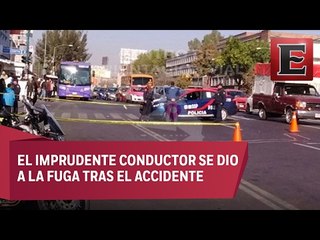 Automovilista atropella a persona de la tercera edad en San Cosme