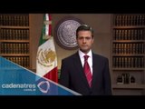 EPN asegura sentirse agraviado y frustrado por la fuga de 