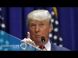 Donald Trump: Me gusta México y el espíritu de su gente