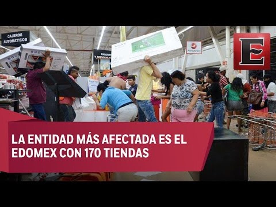 La ANTAD reporta 423 tiendas afectadas en los saqueos por gasolinazo