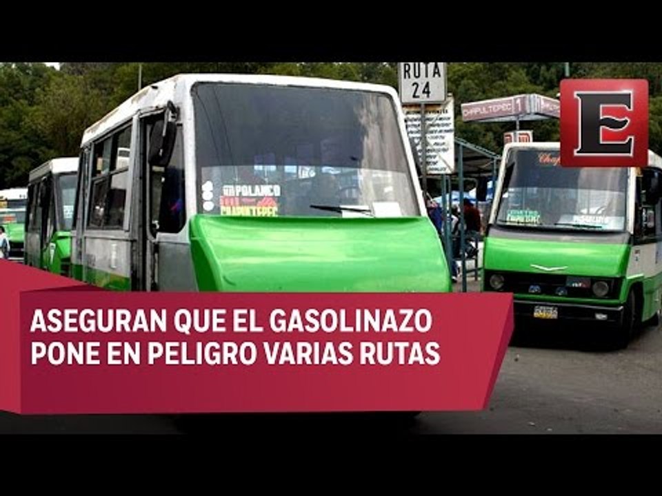Choferes piden al gobierno capitalino incrementar tarifas