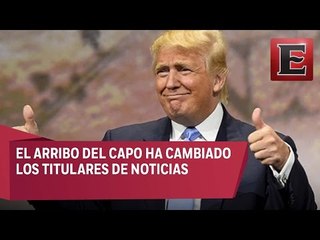 El Chapo opaca toma de protesta de Trump en Nueva York