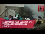 Explosión de polvorín en Tlaxcala causa movilización policiaca