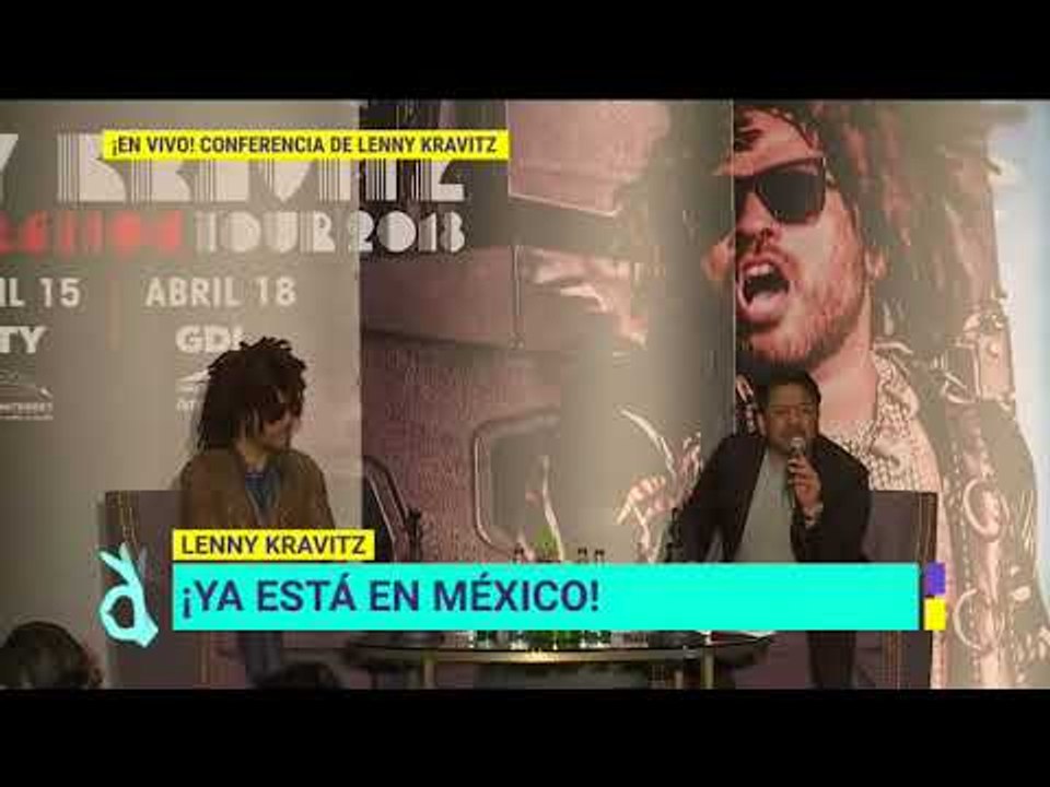 ¡Todos los detalles desde la conferencia de prensa de Lenny Kravitz! | De Primera Mano
