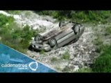 Aparatoso accidente en Aguascalientes deja seis lesionados