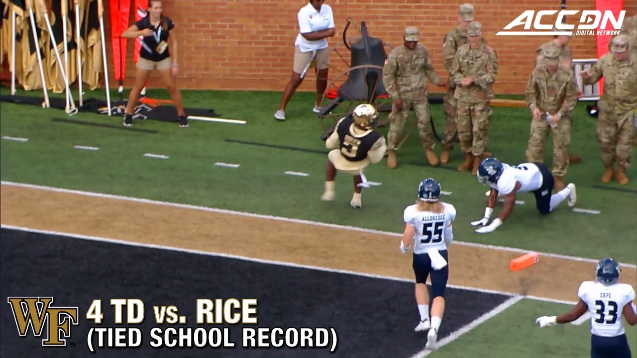 Wake Forest WR Greg Dortch Is Dangerous