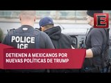 Detienen a 90 mexicanos indocumentados en Estados Unidos