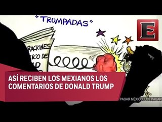 Declaraciones de Trump en la Mano Negra del Cartún Pérez