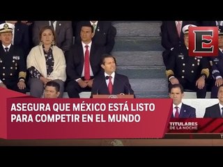 EPN encabeza la conmemoración del Día de la Bandera