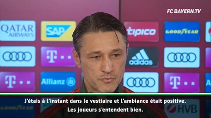 Bayern - Kovac : "Il n’y a pas de mauvais esprit dans le vestiaire"