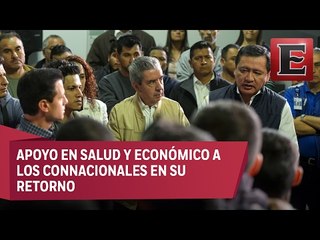 Gobierno federal promete apoyo a mexicanos repatriados