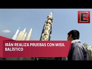 Irán desafía a Trump con nuevas pruebas de misiles