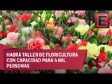 Prepara arreglos florales para tu pareja en el Zócalo capitalino