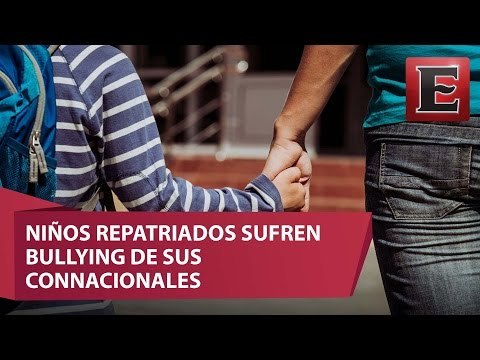 Niños repatriados enfrentan gran rechazo de sus connacionales
