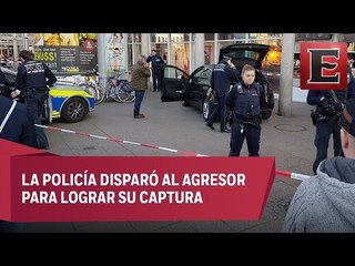 Automovilista atropella a multitud en Alemania y provoca 3 heridos