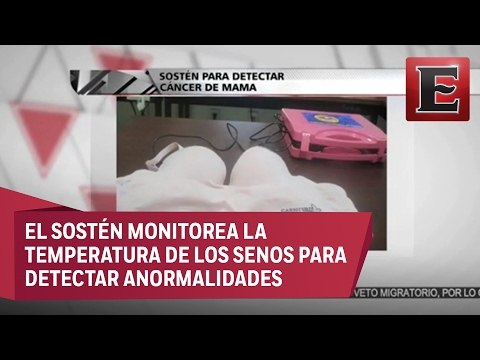 Mexicanos crean sostén para detectar cáncer de mama