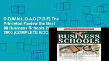 D.O.W.N.L.O.A.D [P.D.F] The Princeton Review the Best 80 Business Schools 200: 2000 (COMPLETE BOOK