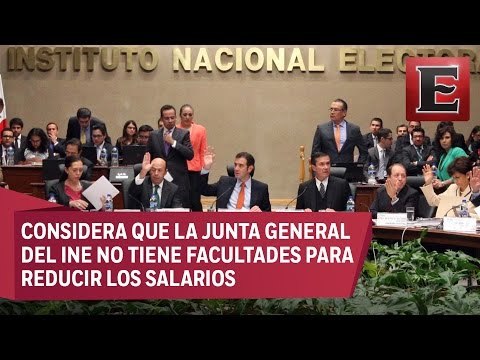 TEPJF decide no reducir sueldos de consejeros del INE