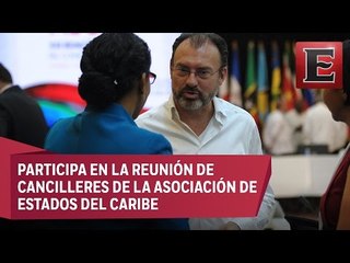 Respaldo de países de AL fortalece a México, asegura Videgaray