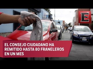 El Consejo Ciudadano de la CDMX lanza campaña "Di no a los franeleros"