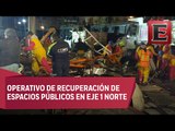 Retiran más de 400 comercios informales de Tepito