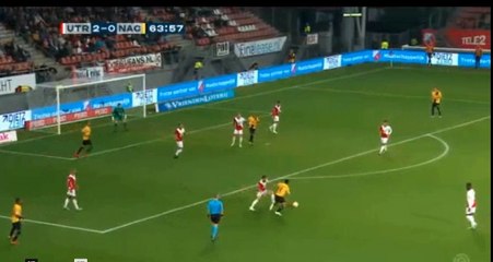 Rosheuvel Goal - Utrecht vs Breda 2-1  05.10.2018 (HD)