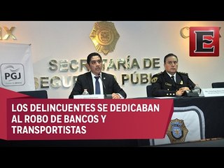 SSP informa sobre la detención de una banda de asaltantes de la CDMX